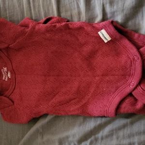 Long sleeve girl onesie